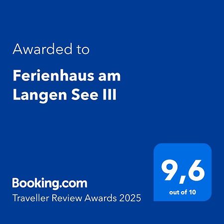 Ferienhaus am Langen See III Heidesee Exterior foto